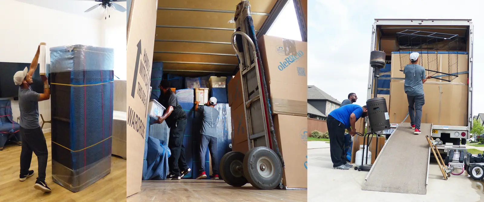 Loading truck — Oler Relo Mayflower